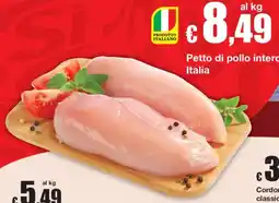 Sì con te Petto di pollo intero Italia offerta
