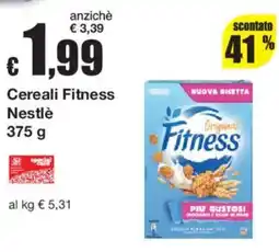 Sì con te Cereali Fitness Nestlé offerta