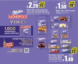 Sì con te Milka Choco/Oreo/Cookie offerta