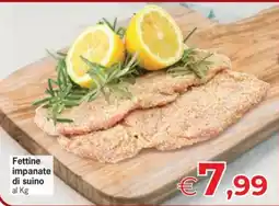Despar Fettine impanate di suino offerta
