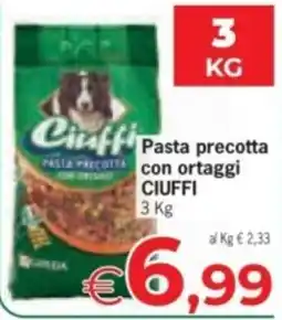 Despar Pasta precotta con ortaggi CIUFFI offerta