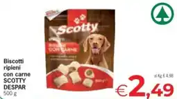 Despar Biscotti ripieni con carne Scotty offerta