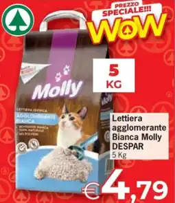 Despar Lettiera agglomerante Bianca Molly offerta