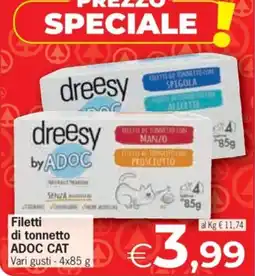 Despar Filetti di tonnetto ADOC CAT offerta