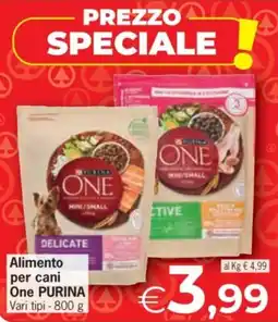 Despar Alimento per cani One PURINA offerta