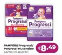 La Saponeria Pampers Progressi/Progressi Mutandino offerta