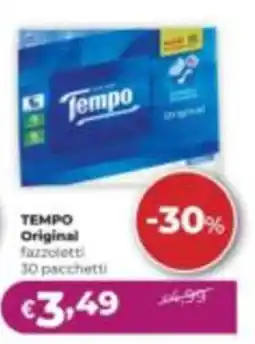 La Saponeria Tempo Original fazzoletti offerta