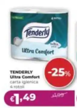 La Saponeria Tenderly Ultra Comfort carta igienica offerta