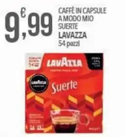 Iper Romagnolo Caffè in capsule Suerte Lavazza offerta