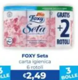 La Saponeria Foxy Seta carta igienica offerta