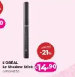 La Saponeria L'ORÉAL Le Shadow Stick ombretto offerta