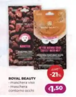 La Saponeria Royal Beauty maschera viso maschera contorno occhi offerta