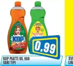 Punto Vigas KOP piatti offerta