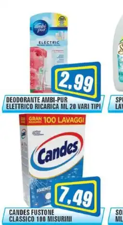 Punto Vigas Deodorante Ambi-Pur elettrico ricarica offerta