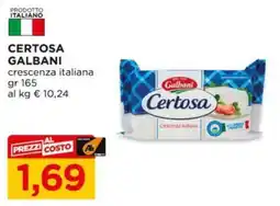 Alì Supermercati Certosa Galbani offerta