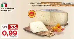 Alì Supermercati Asiago D.O.P. Povolaro offerta