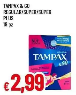 Famila Superstore Tampax & Go offerta
