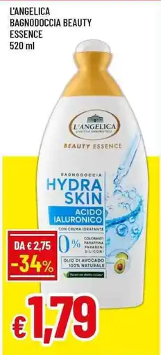 Famila Superstore L'Angelica Bagnodoccia Beauty Essence offerta