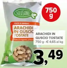 Todis Arachidi in guscio tostate offerta