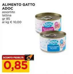 Alì Supermercati Alimento gatto ADOC assortito offerta