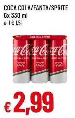 Famila Superstore Coca Cola/Fanta/Sprite offerta