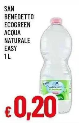 Famila Superstore San Benedetto Ecogreen acqua naturale easy offerta