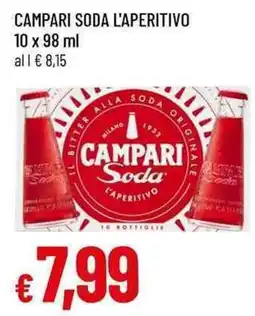 Famila Superstore Campari Soda l'aperitivo offerta