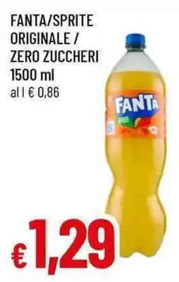 Famila Superstore Fanta/sprite originale/ zero zuccheri offerta