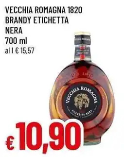 Famila Superstore Vecchia Romagna brandy etichetta nera offerta