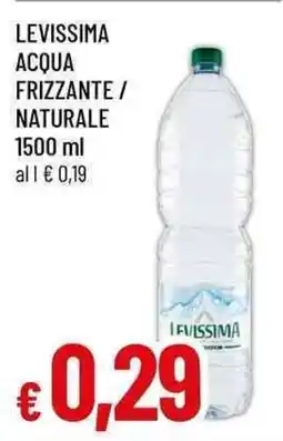 Famila Superstore Levissima Acqua frizzante/ naturale offerta