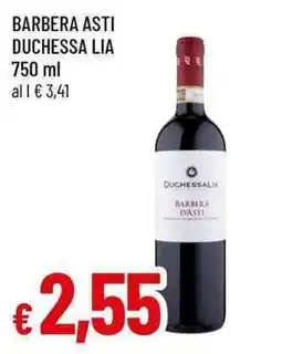 Famila Superstore Barbera d'asti Duchessa Lia offerta