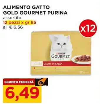 Alimento gatto Gold Gourmet Purina