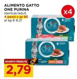Alì Supermercati Alimento gatto One Purina offerta