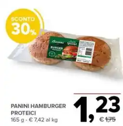 Todis Panini hamburger proteici Bassini offerta