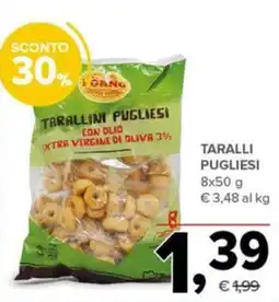 Todis Tarallini Pugliesi con olio extra vergine di oliva 3% offerta