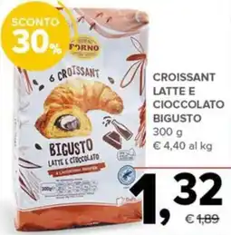 Todis Bigusto croissant latte e cioccolato offerta