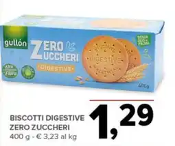 Todis gullón biscotti digestive zero zuccheri offerta
