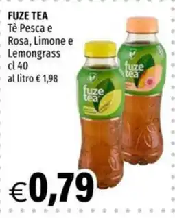 Hurrà Fuze Tea Tè Pesca e Rosa, Limone e Lemongrass offerta