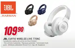 Trony JBL Cuffie Wireless Live 770NC offerta