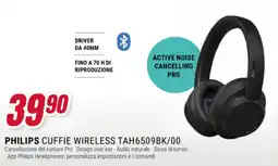 Trony Philips cuffie wireless offerta