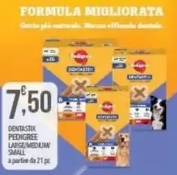 Iper Romagnolo Dentastix Pedigree offerta