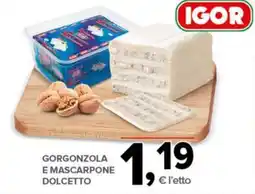 Todis Gorgonzola e mascarpone dolcetto offerta