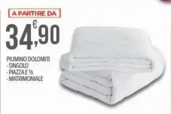 Piumino Dolomiti
