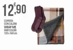 Iper Romagnolo Coperta con calzini Wrap Me offerta