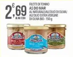 Iper Romagnolo Filetti di tonno As do Mar offerta