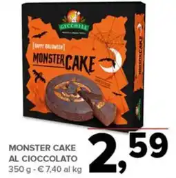 Todis Monster Cake al cioccolato offerta