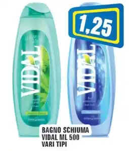 Punto Vigas Bagno schiuma Vidal offerta