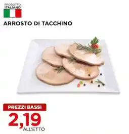 Alì Supermercati Arrosto di tacchino offerta