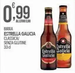 Iper Romagnolo Birra Estrella Galicia senza glutine offerta