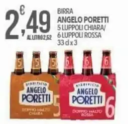 Iper Romagnolo Birra Angelo Poretti offerta